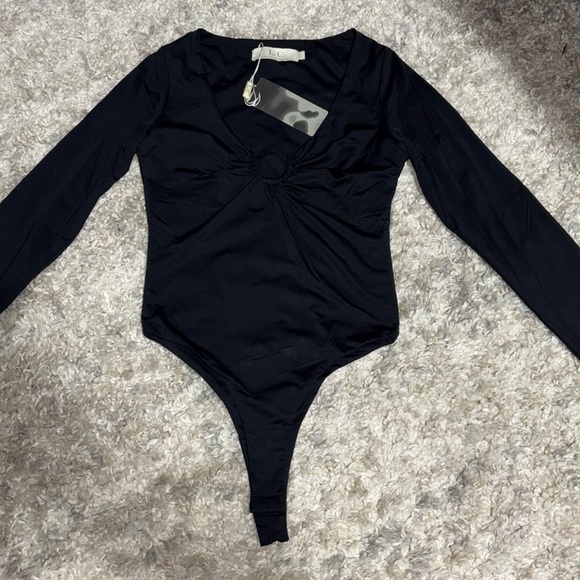 NWT LC Lizette black‎ bodysuit - Picture 1 of 5